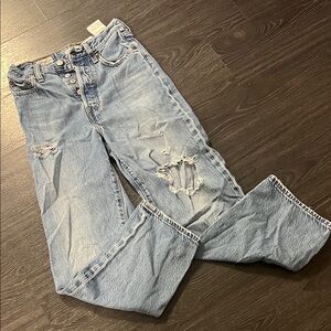 Levi's Ribcage Straight Leg Ankle Jeans